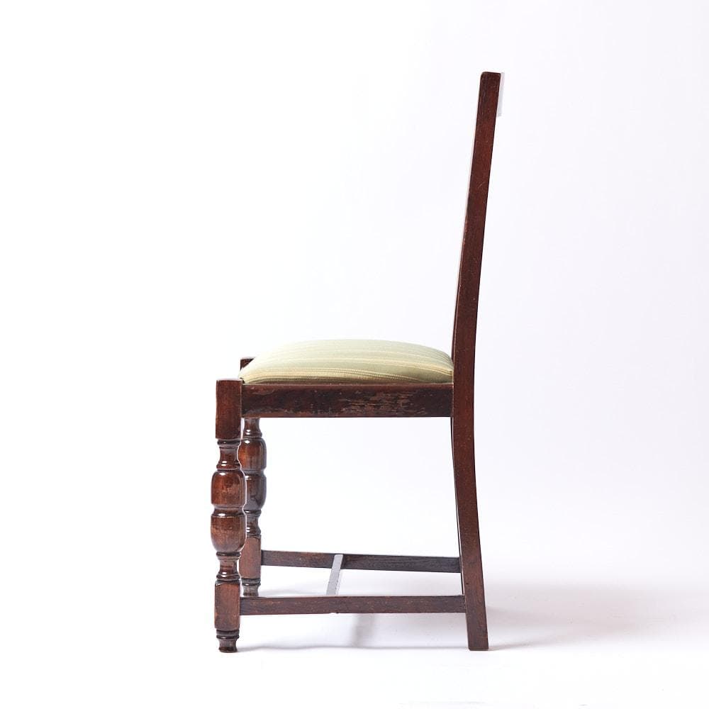 【surf】イギリス製アンティークチェア 1脚④(座面張替済)