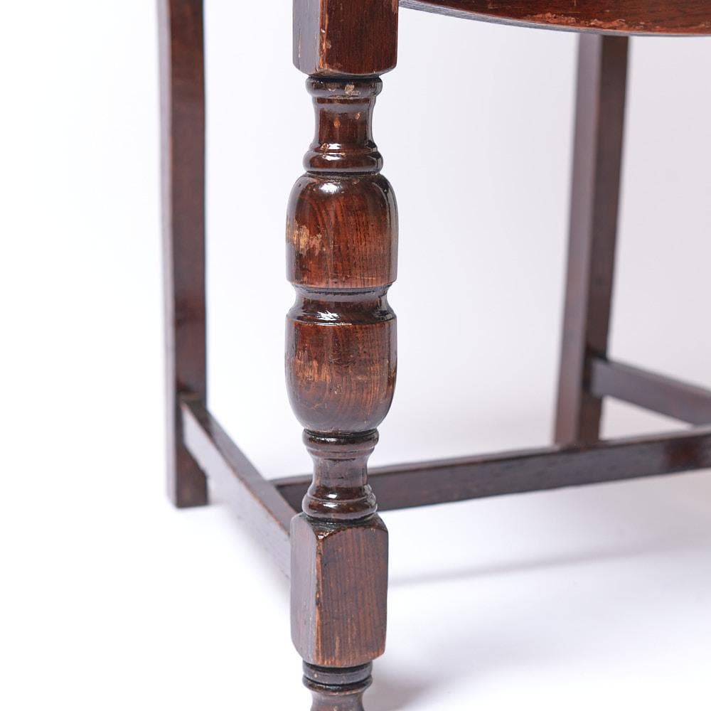 【surf】イギリス製アンティークチェア 1脚④(座面張替済)