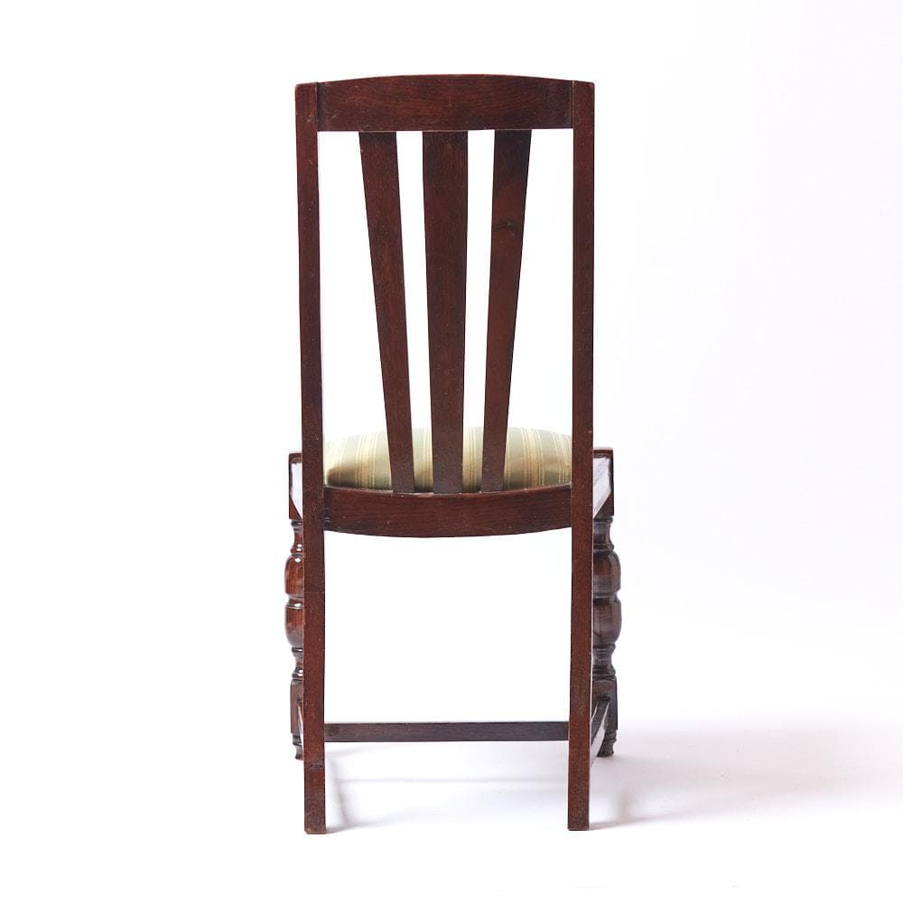 【surf】イギリス製アンティークチェア 1脚④(座面張替済)