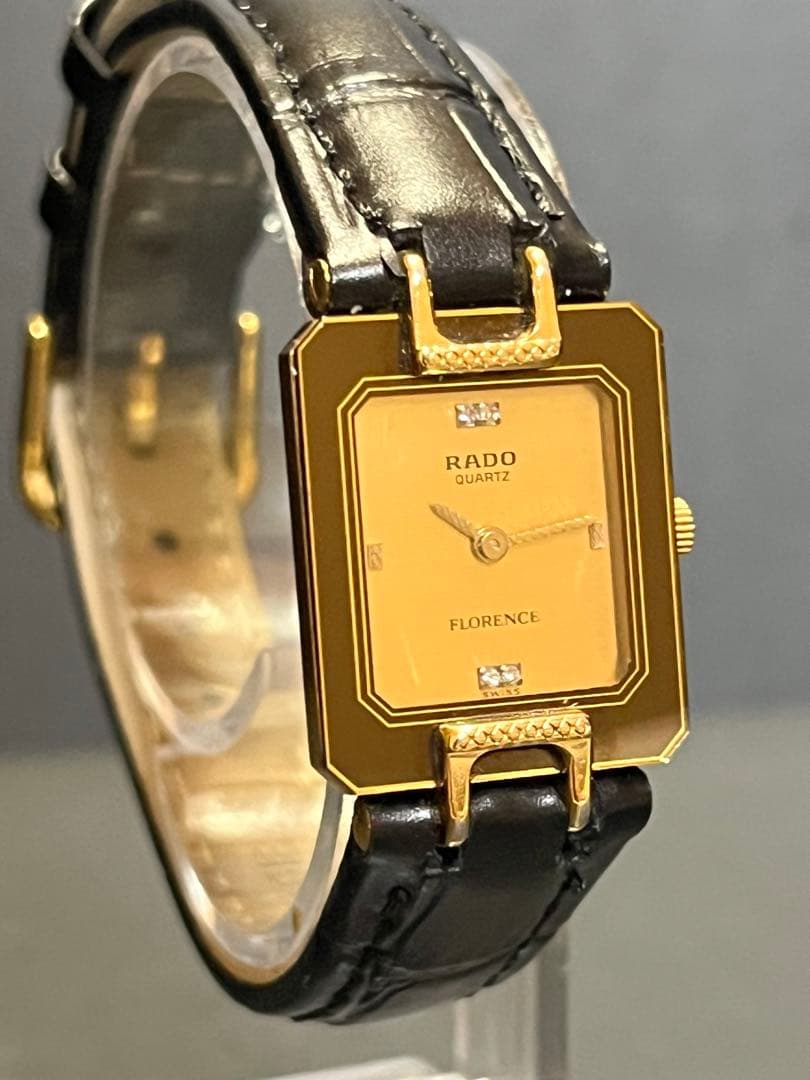 ★奇跡的美品　石付ラドー フローレンス　レディース腕時計　動作良好
