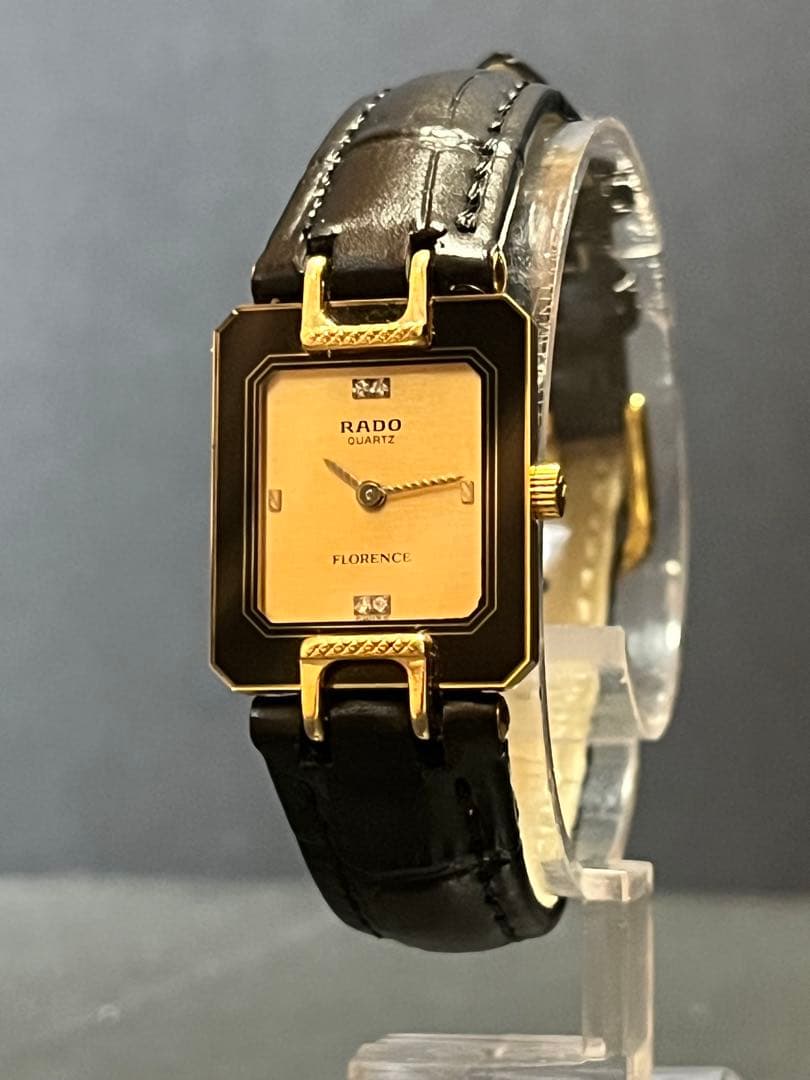 ★奇跡的美品　石付ラドー フローレンス　レディース腕時計　動作良好