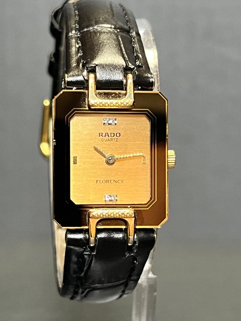 ★奇跡的美品　石付ラドー フローレンス　レディース腕時計　動作良好