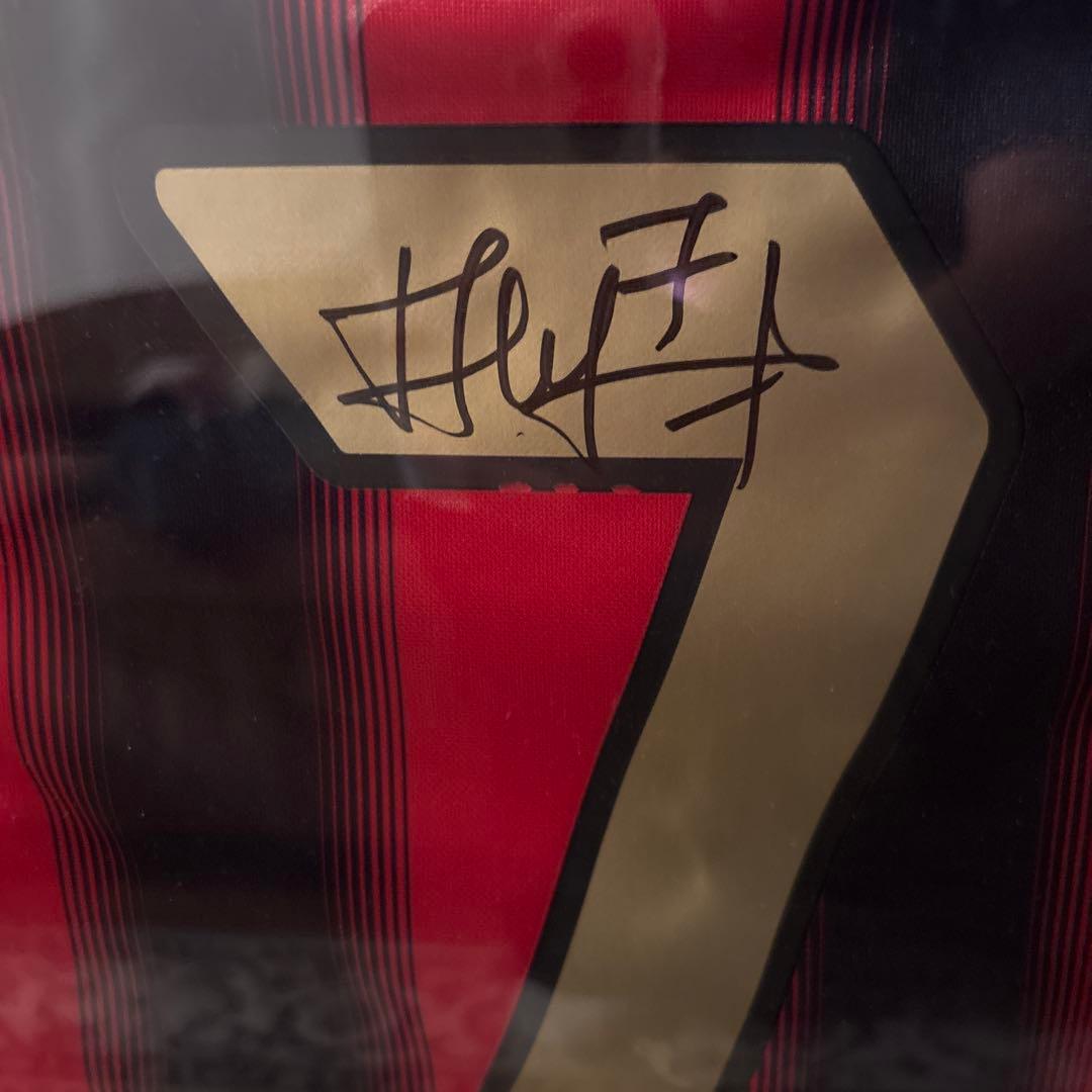 ACミラン シェフチェンコ サイン ユニフォーム バロンドール記念 100枚限定