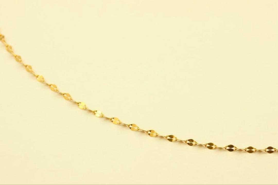 大特価！早いもの勝ち！新品 18金 K18 ネックレス 45cm アジャスター付