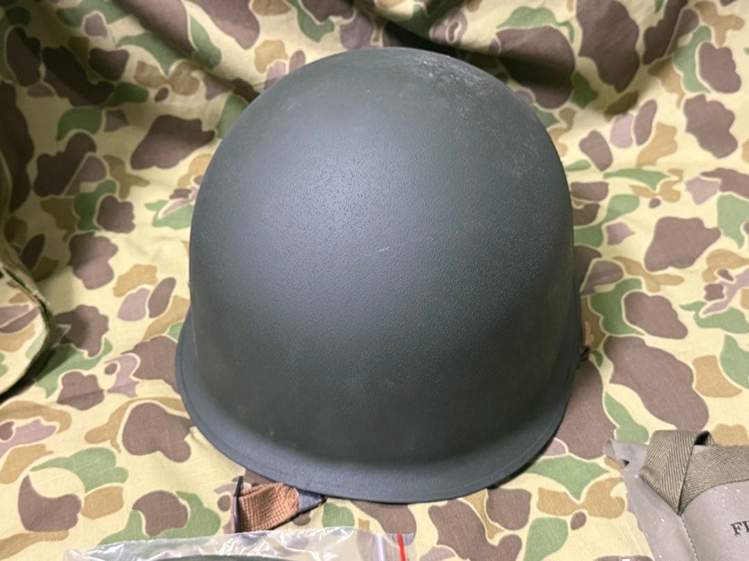 WWⅡ 米軍 M1C空挺隊用ヘルメットセット（レプリカ）サバゲ　101空挺隊
