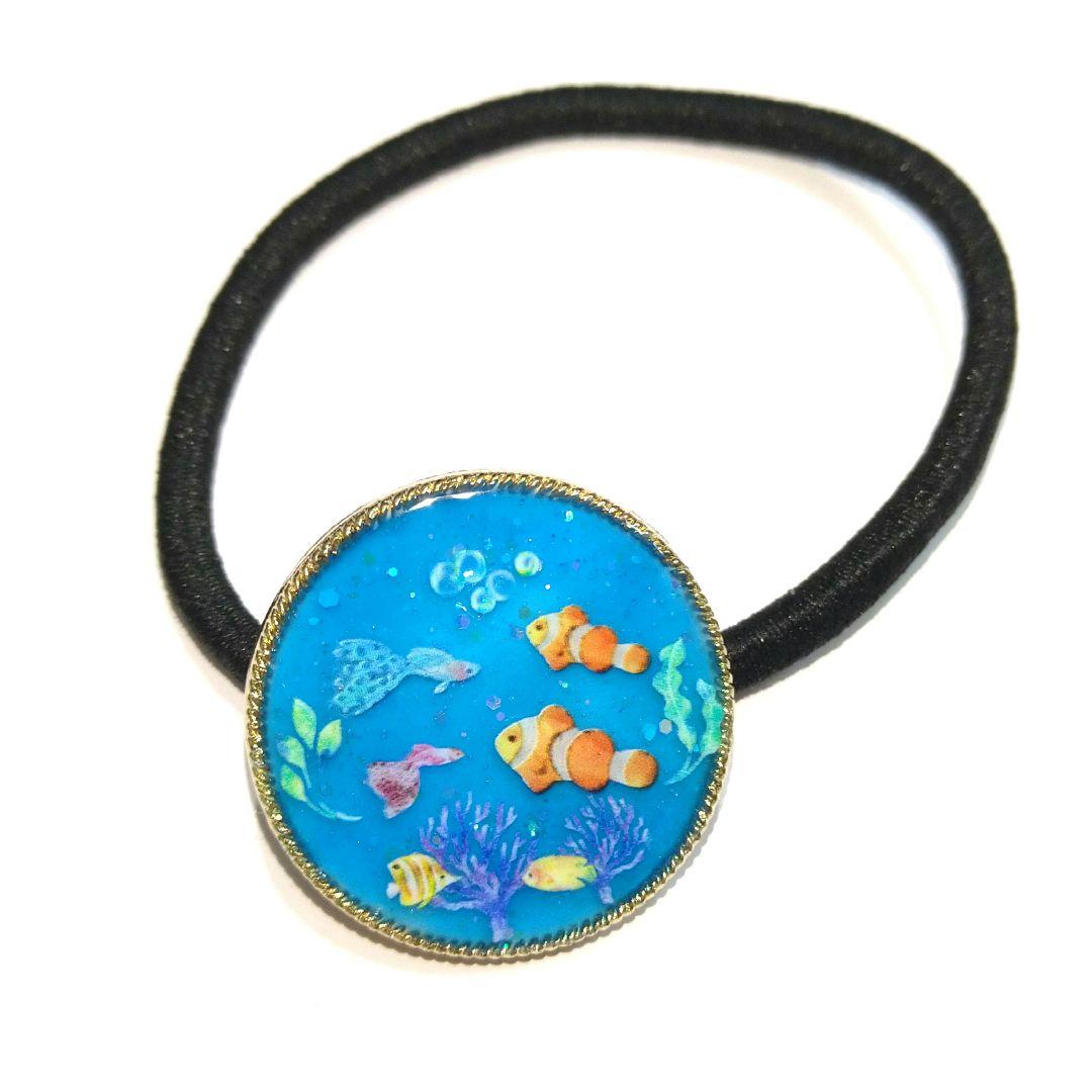 ❤️チャルメラ❤️星の海　小さな水族館　Sea drop✩。°ネックレス