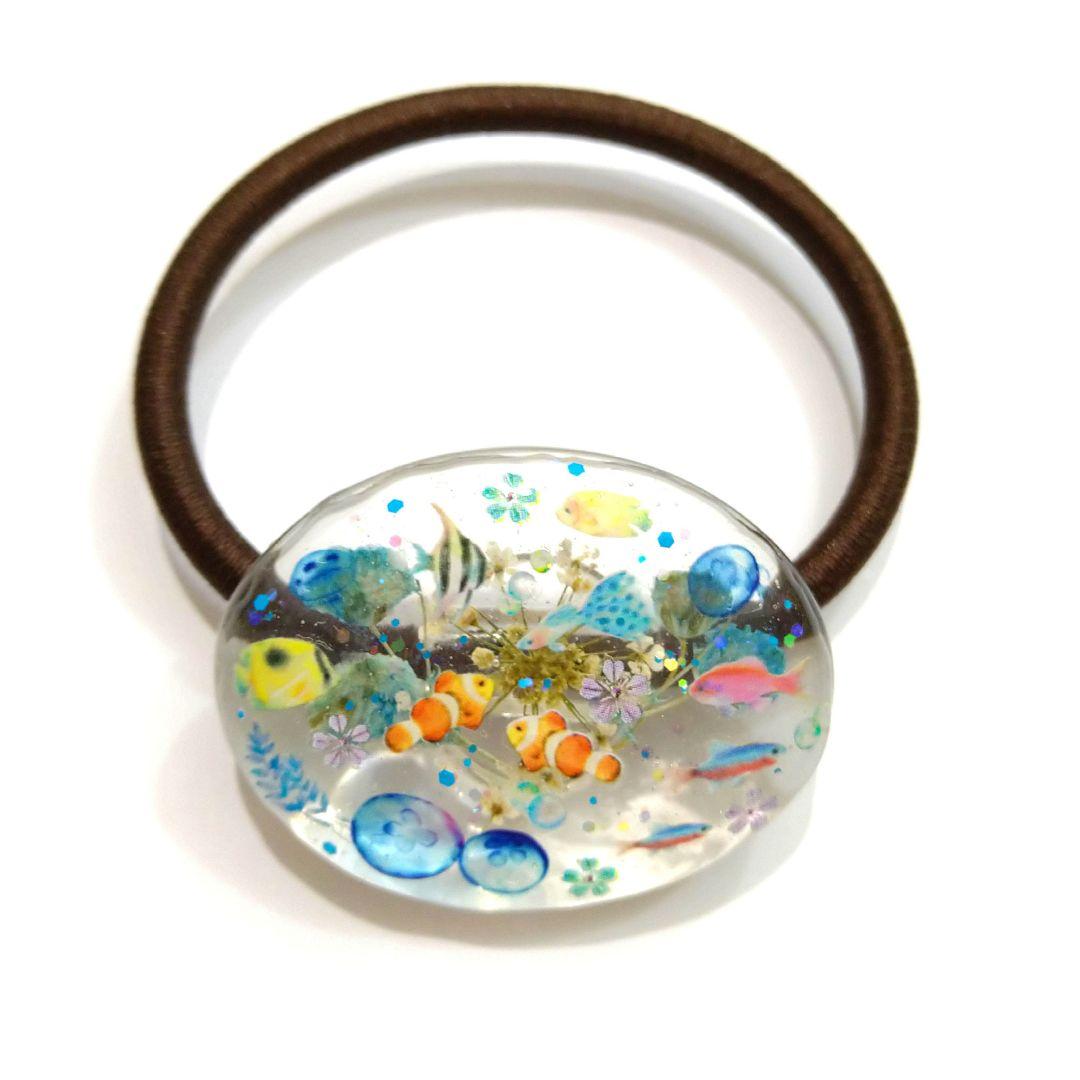 ❤️チャルメラ❤️星の海　小さな水族館　Sea drop✩。°ネックレス