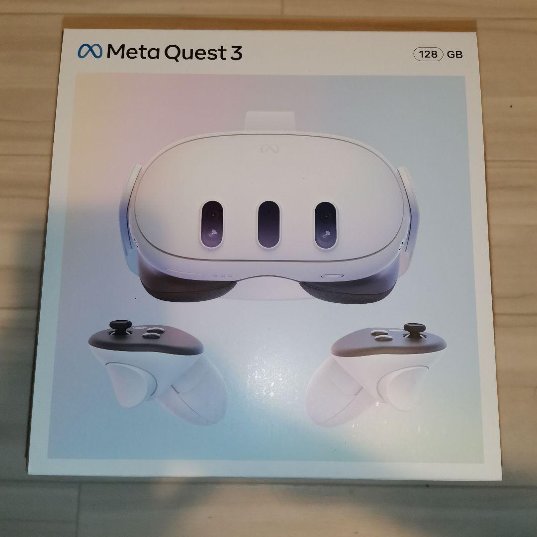  Quest 3 VRヘッドセット 128GB ＋ 使い捨てマスクなど