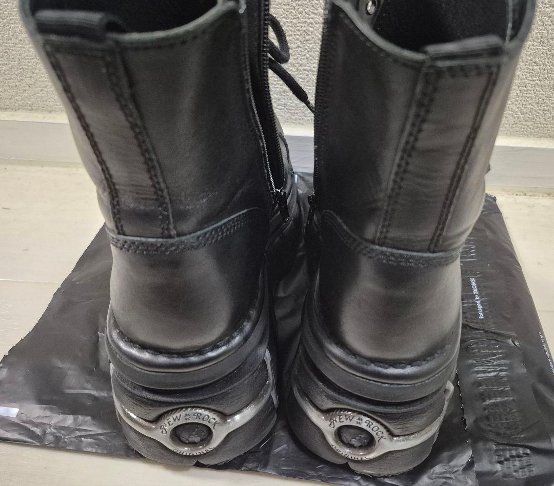 こ*こ様 正規品 New Rock ニューロック レザーミドルブーツ サイズ38