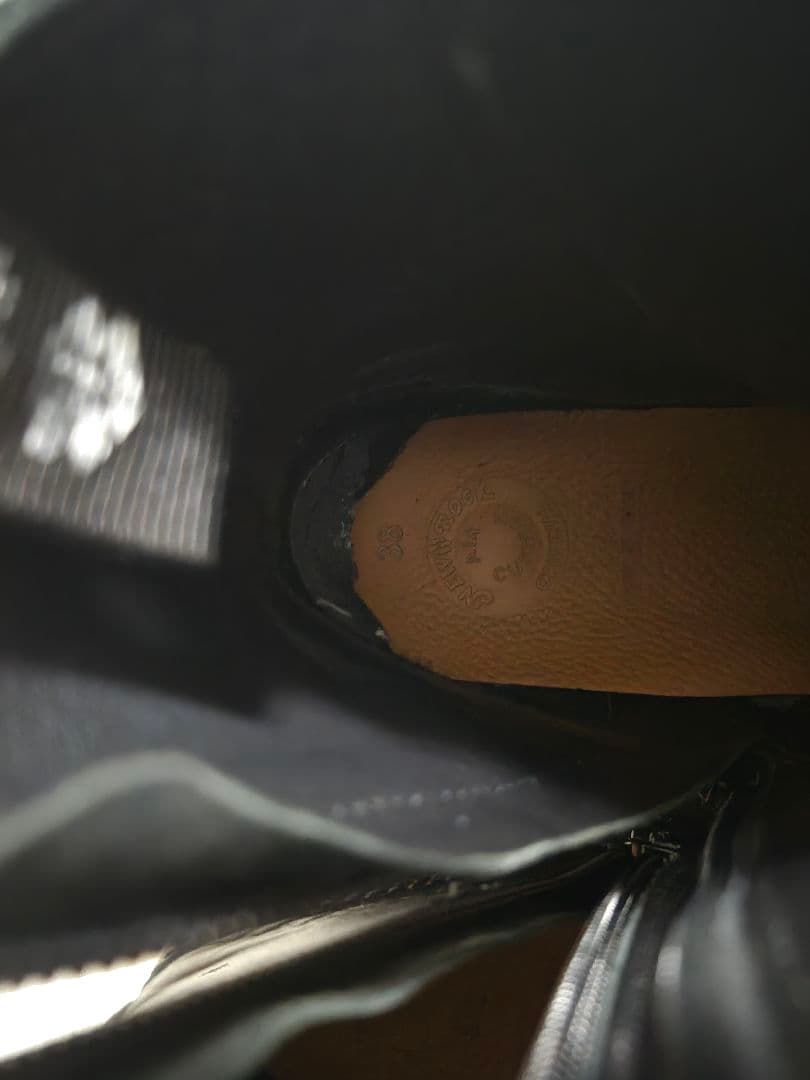 こ*こ様 正規品 New Rock ニューロック レザーミドルブーツ サイズ38