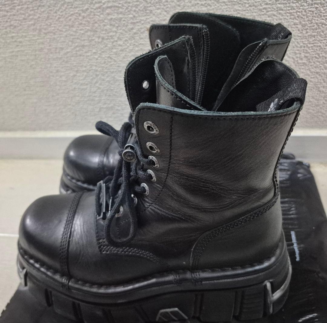 こ*こ様 正規品 New Rock ニューロック レザーミドルブーツ サイズ38