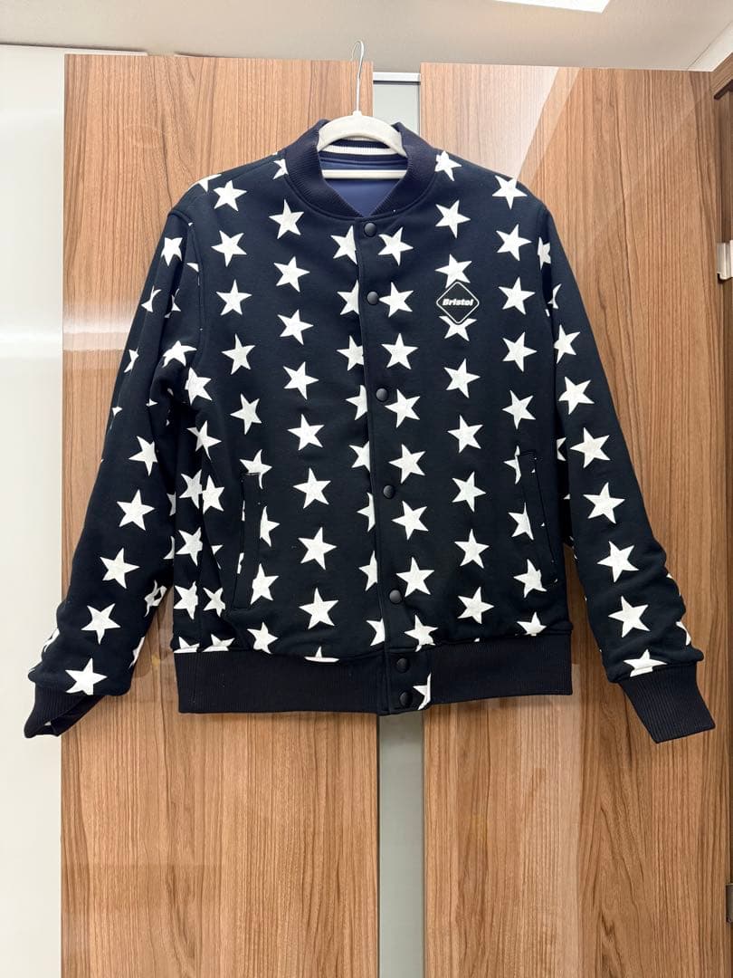 FCRB ブリストルスタジャン リバーシブル ネイビー S