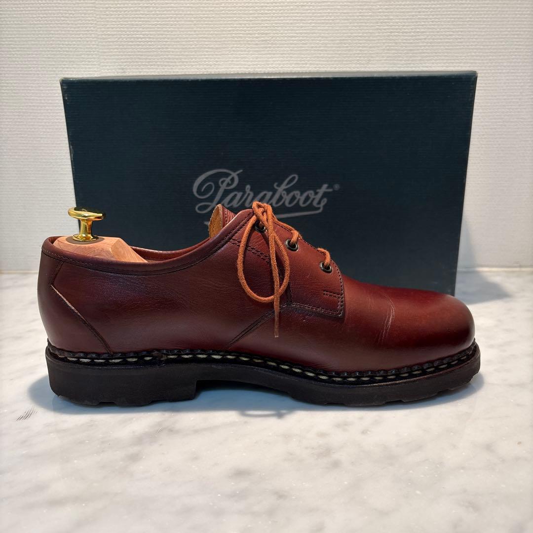 パラブーツ Paraboot CASTEL キャッスル廃盤UK7.5希少　マロン