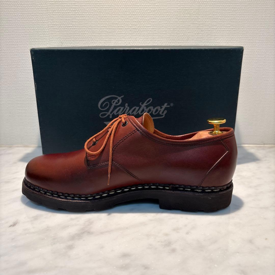 パラブーツ Paraboot CASTEL キャッスル廃盤UK7.5希少　マロン