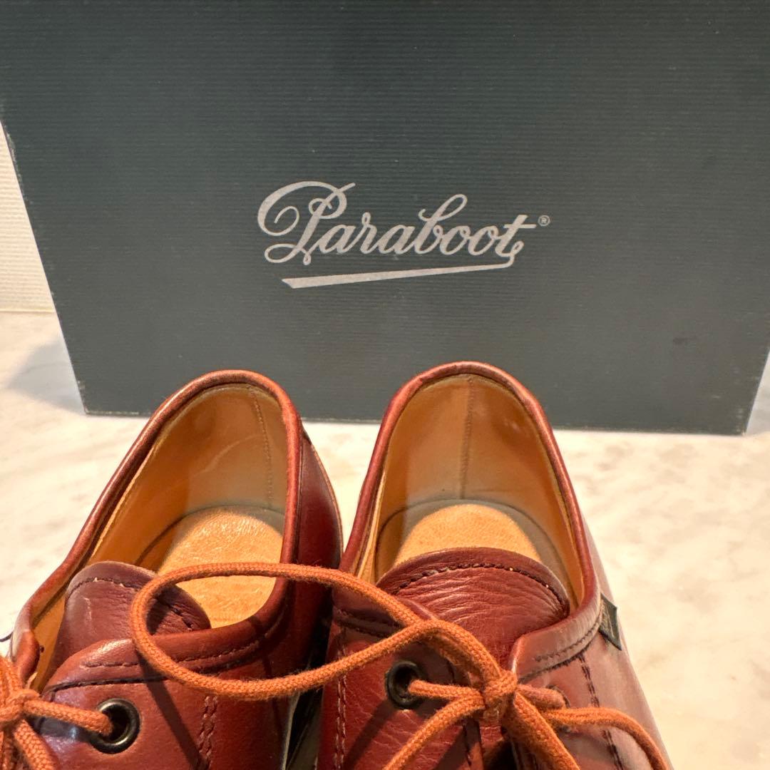 パラブーツ Paraboot CASTEL キャッスル廃盤UK7.5希少　マロン