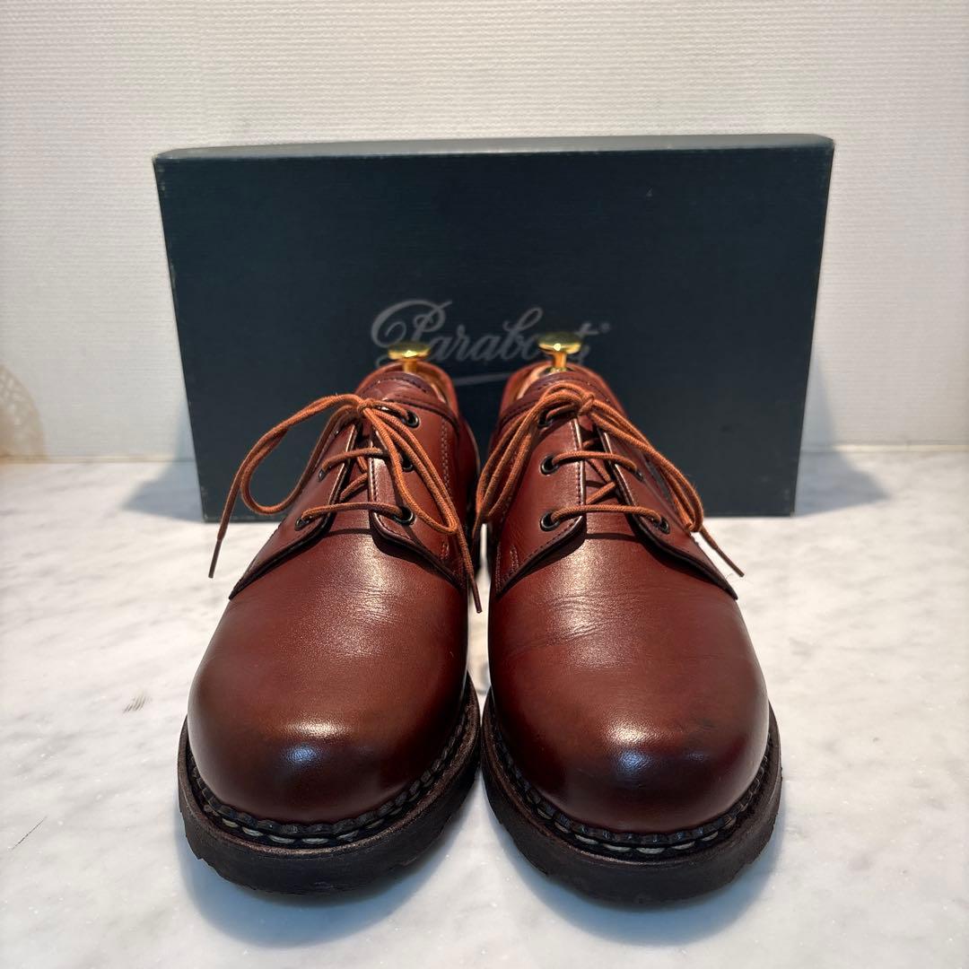 パラブーツ Paraboot CASTEL キャッスル廃盤UK7.5希少　マロン