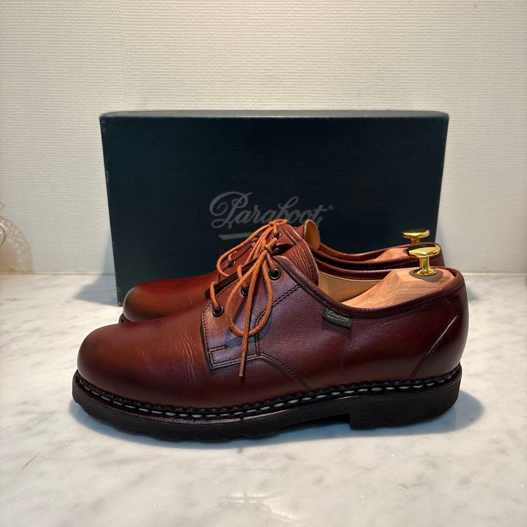パラブーツ Paraboot CASTEL キャッスル廃盤UK7.5希少　マロン
