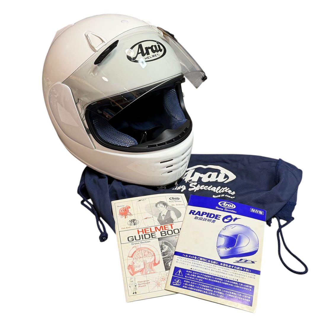 Arai RAPIDE Or フルフェイス 白 59-60cm