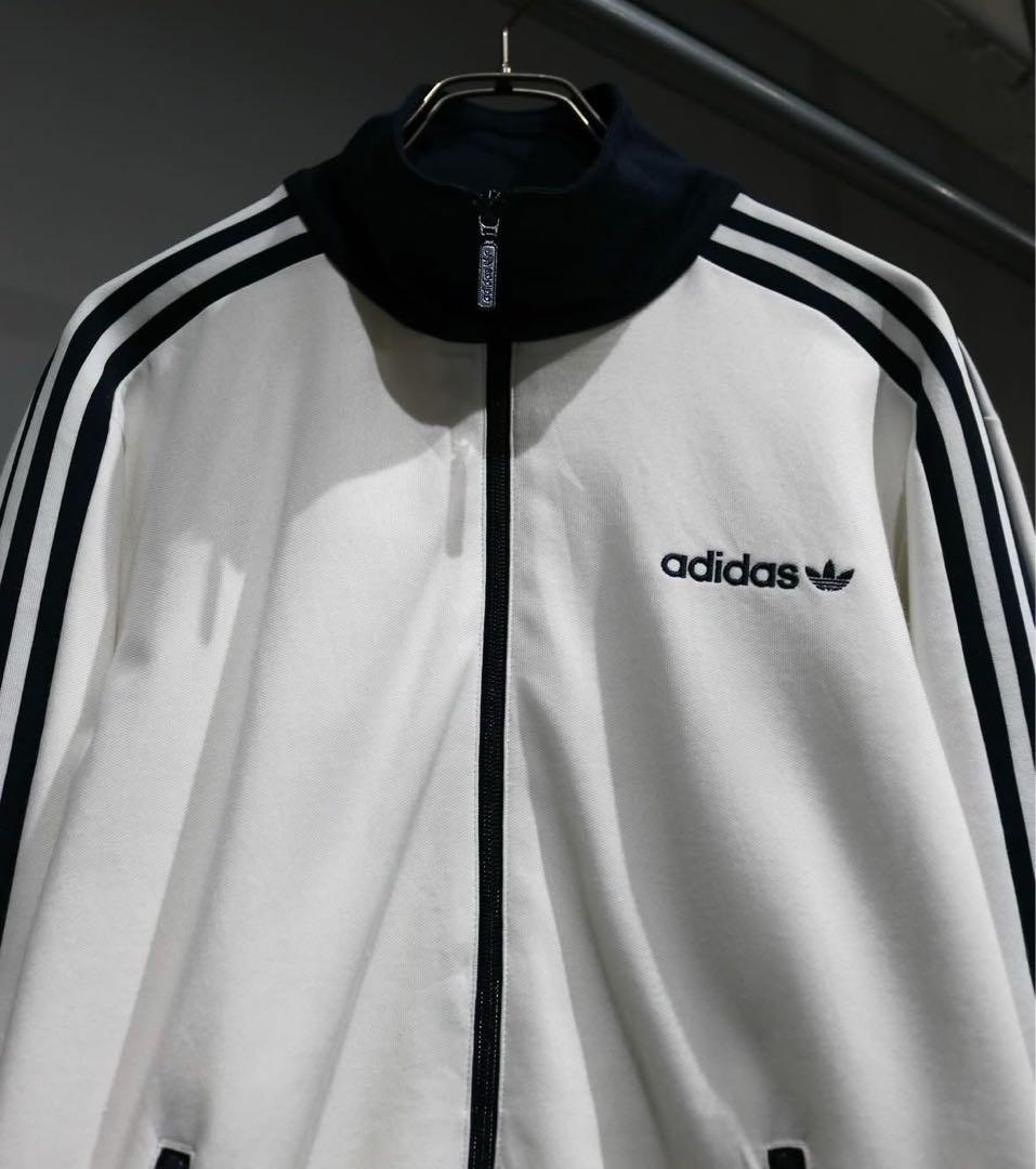 00s adidas トラックジャケットホワイト