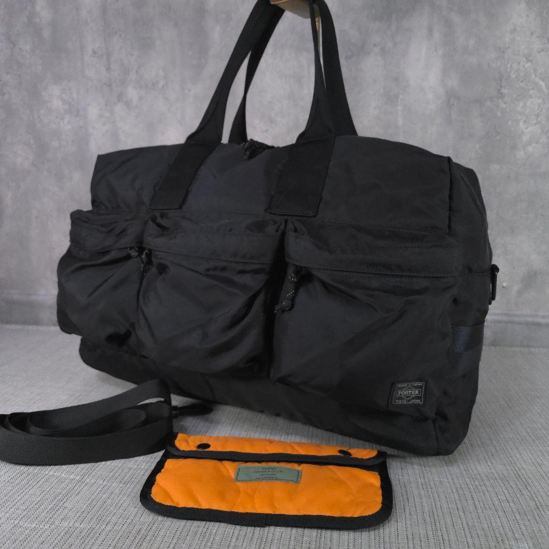 超美品　PORTER　ポーター　フォース　2way　DUFFLE BAG　黒
