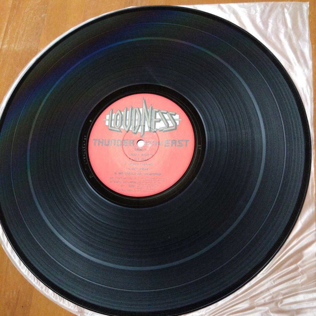LOUDNESS /THUNDER IN THE EAST 帯付きレコード