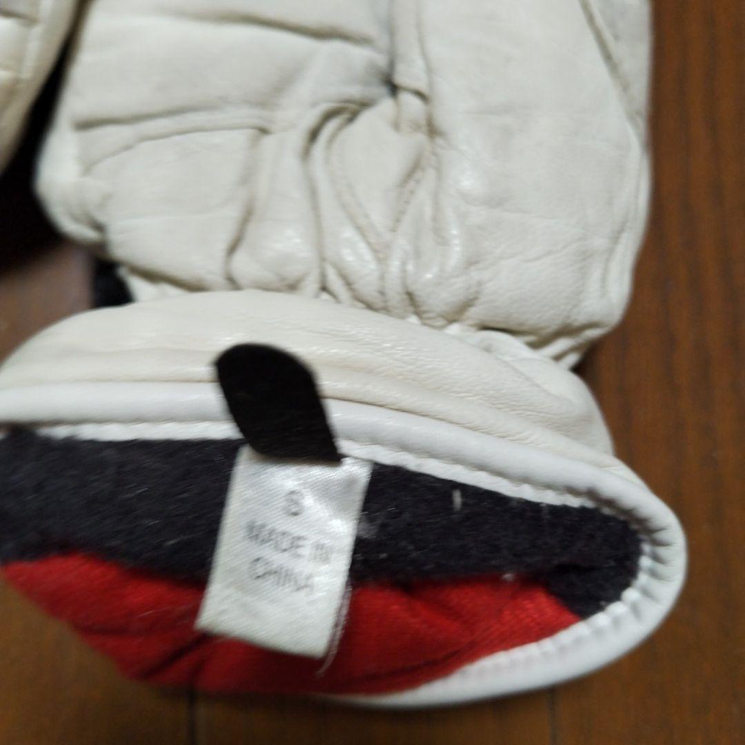 OGASAKA スキーウェア(デサント製)　上XS　下S　ホワイト×ブルー