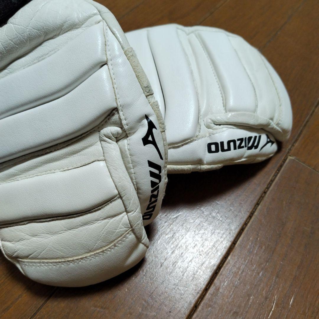 OGASAKA スキーウェア(デサント製)　上XS　下S　ホワイト×ブルー