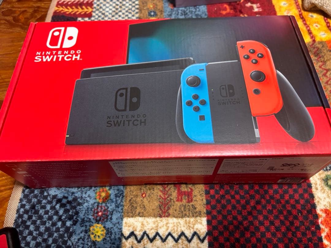 【美品】Nintendo Switch 本体セット ネオン