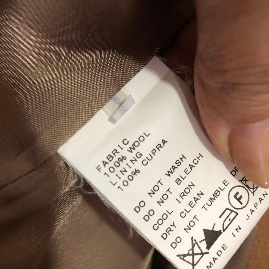 №333 Plage プラージュ希少サイズ　チェスターコート キャメル　XS