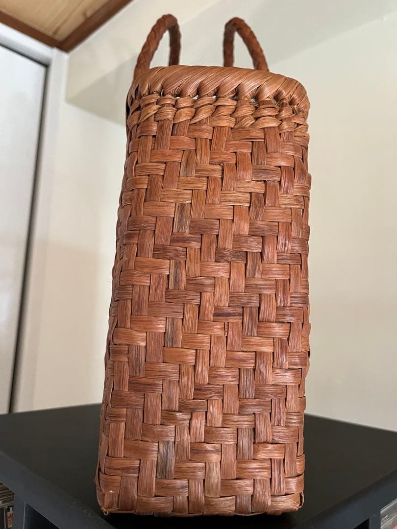 山葡萄かごバッグ　国産