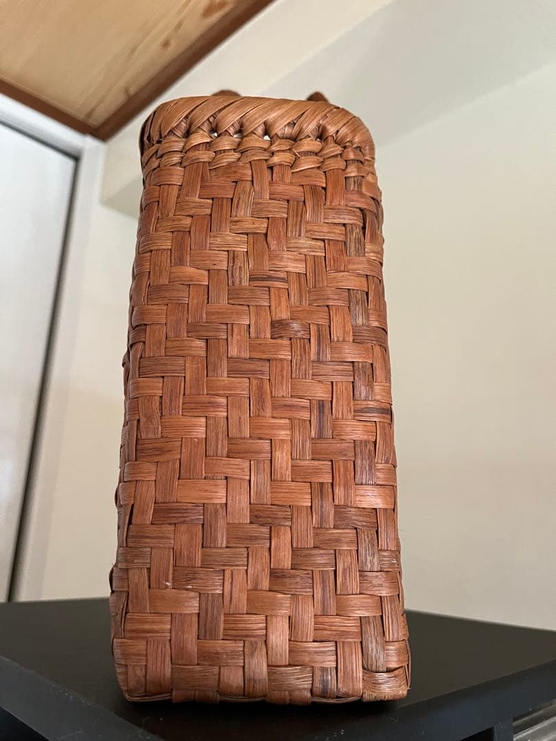 山葡萄かごバッグ　国産