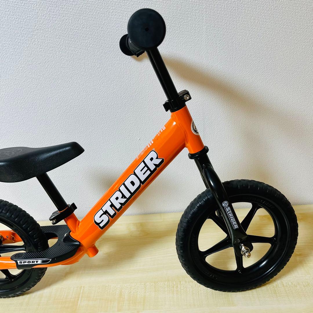 美品　ストライダースポーツ オレンジ　1歳半〜5歳　27kgまで　日本正規品