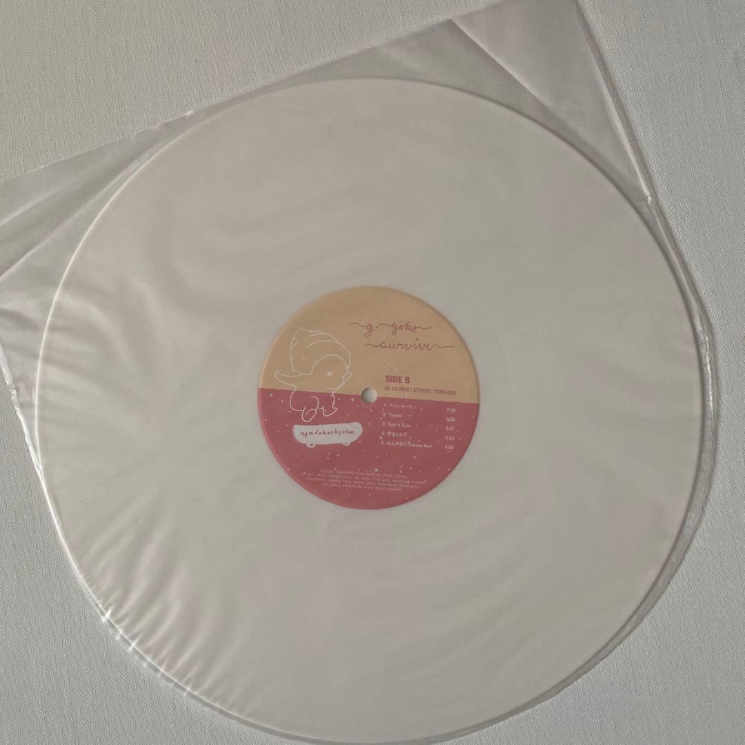 奈良美智　アナログ　レコード　ホワイトプレス版　おまけ付　Survive