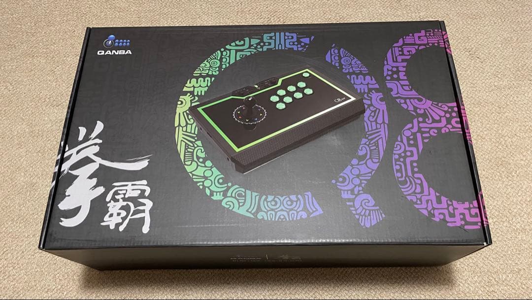 QANBA Q8-GR 静音型 アーケードコントローラー
