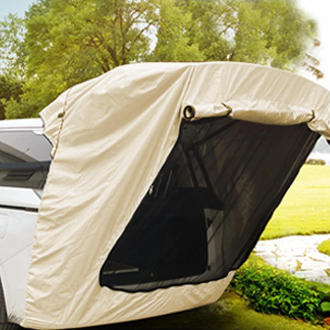 XLサイズ　車用テント 車中泊 テント 車バックテント　 キャンプ テント車用