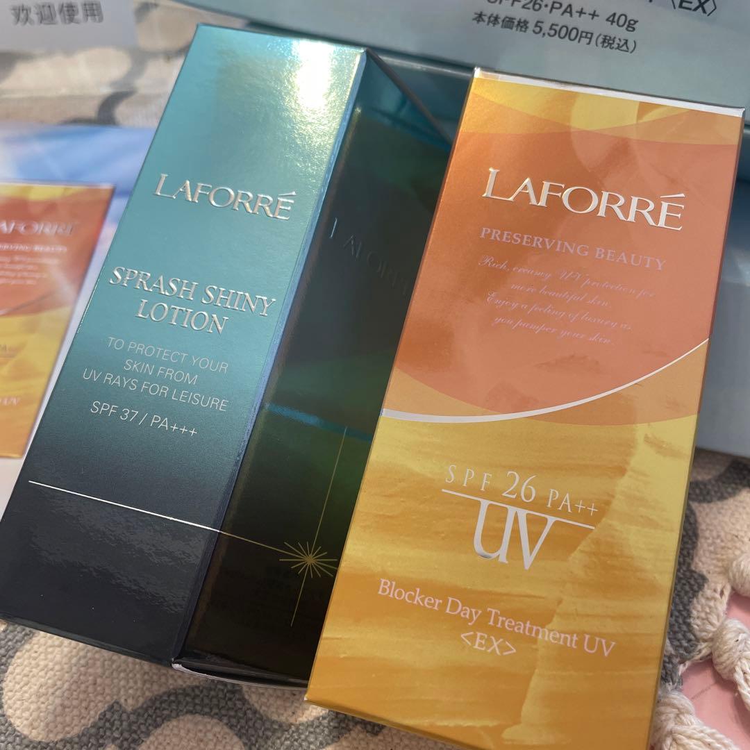 ❥サマーティアラ ❥専用 新品LAFORRE 日焼け止め顔、ボディ用セット