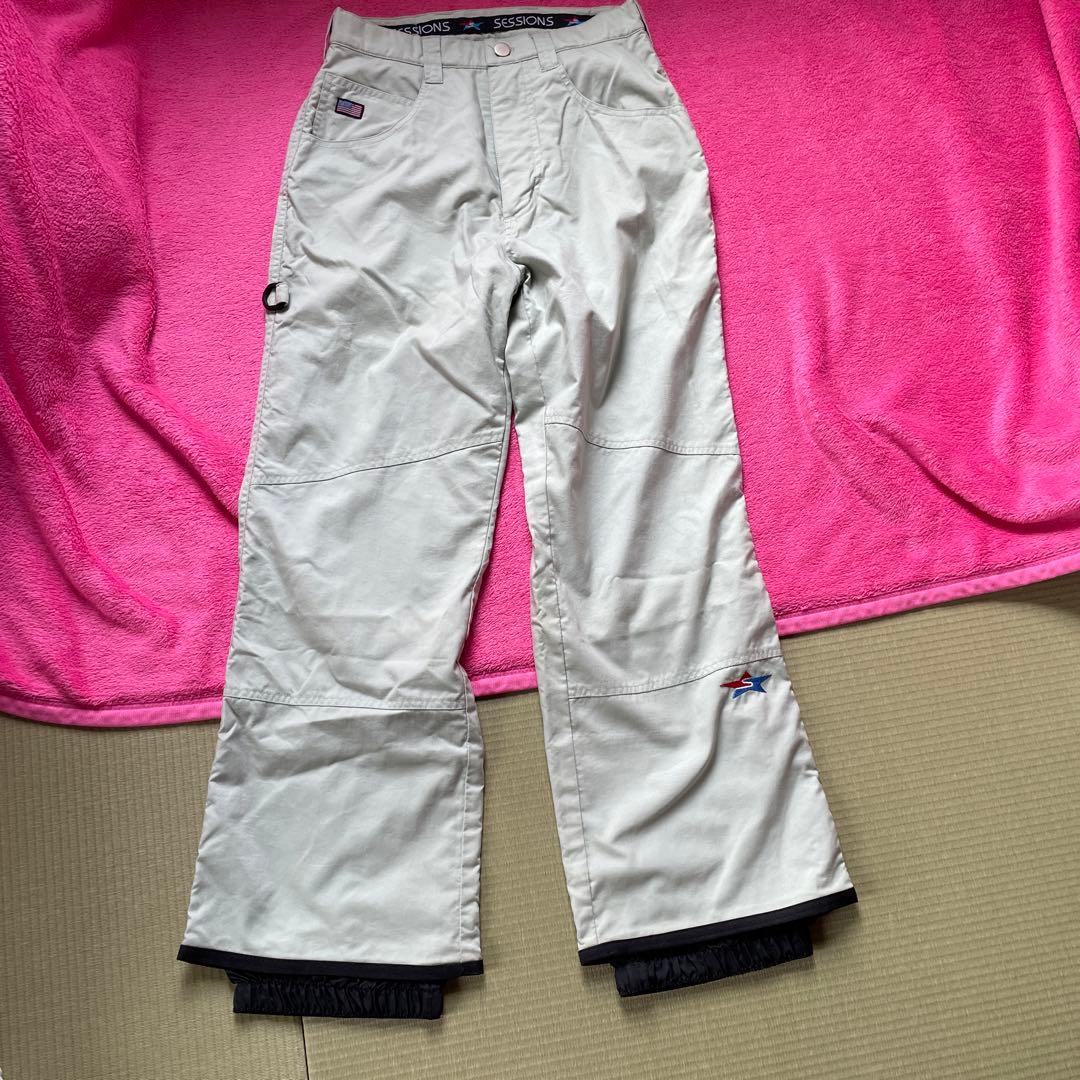 Sessions スノーボード　スキー　パンツ　美品レディース　S相当