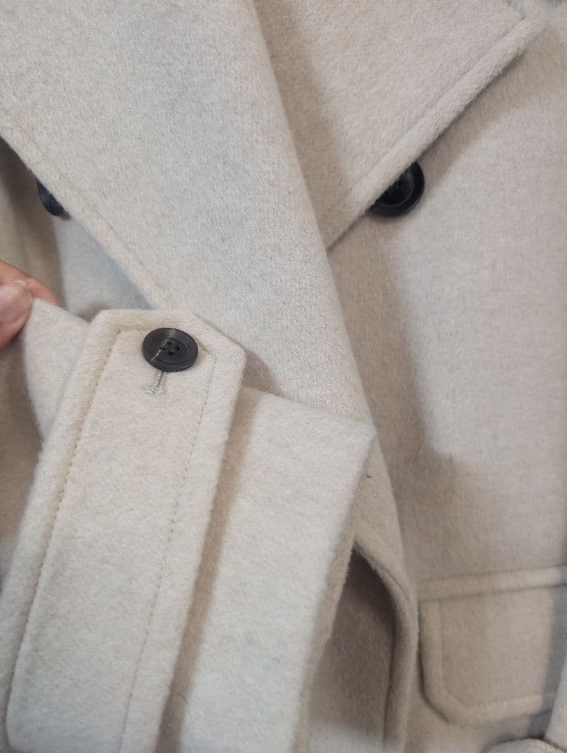 ロンハーマン エブール コラボ ebure リュクス メルトンコート Pコート