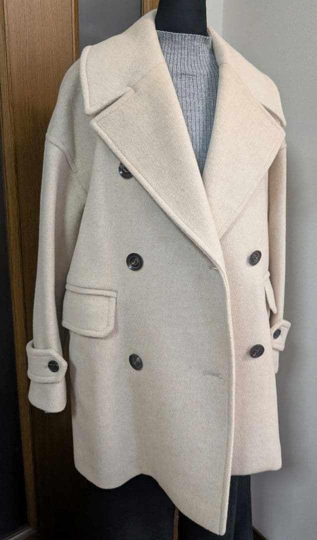 ロンハーマン エブール コラボ ebure リュクス メルトンコート Pコート