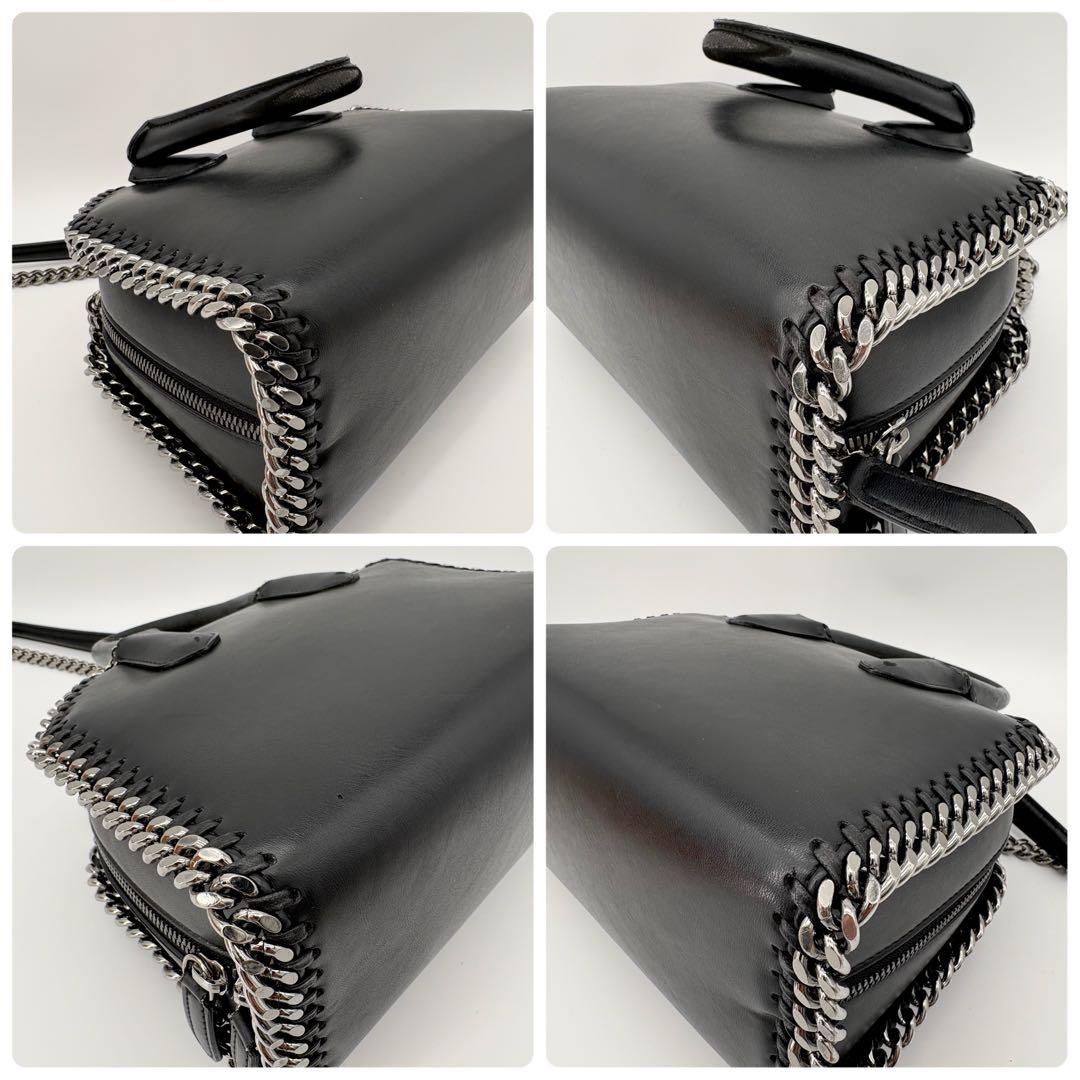 ステラマッカートニー ファラベラ ボックス 2way ショルダーバッグ レザー