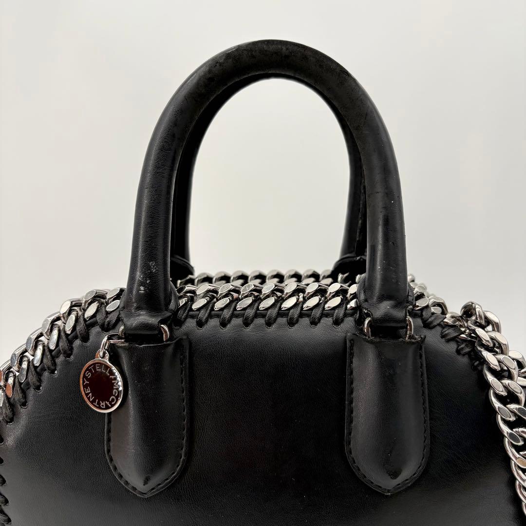 ステラマッカートニー ファラベラ ボックス 2way ショルダーバッグ レザー