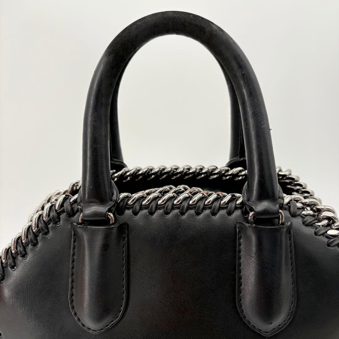 ステラマッカートニー ファラベラ ボックス 2way ショルダーバッグ レザー