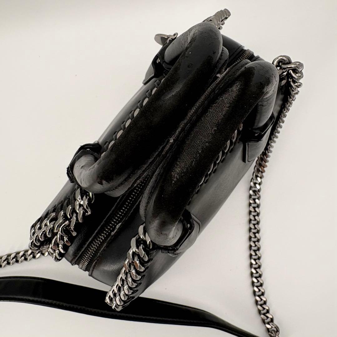 ステラマッカートニー ファラベラ ボックス 2way ショルダーバッグ レザー