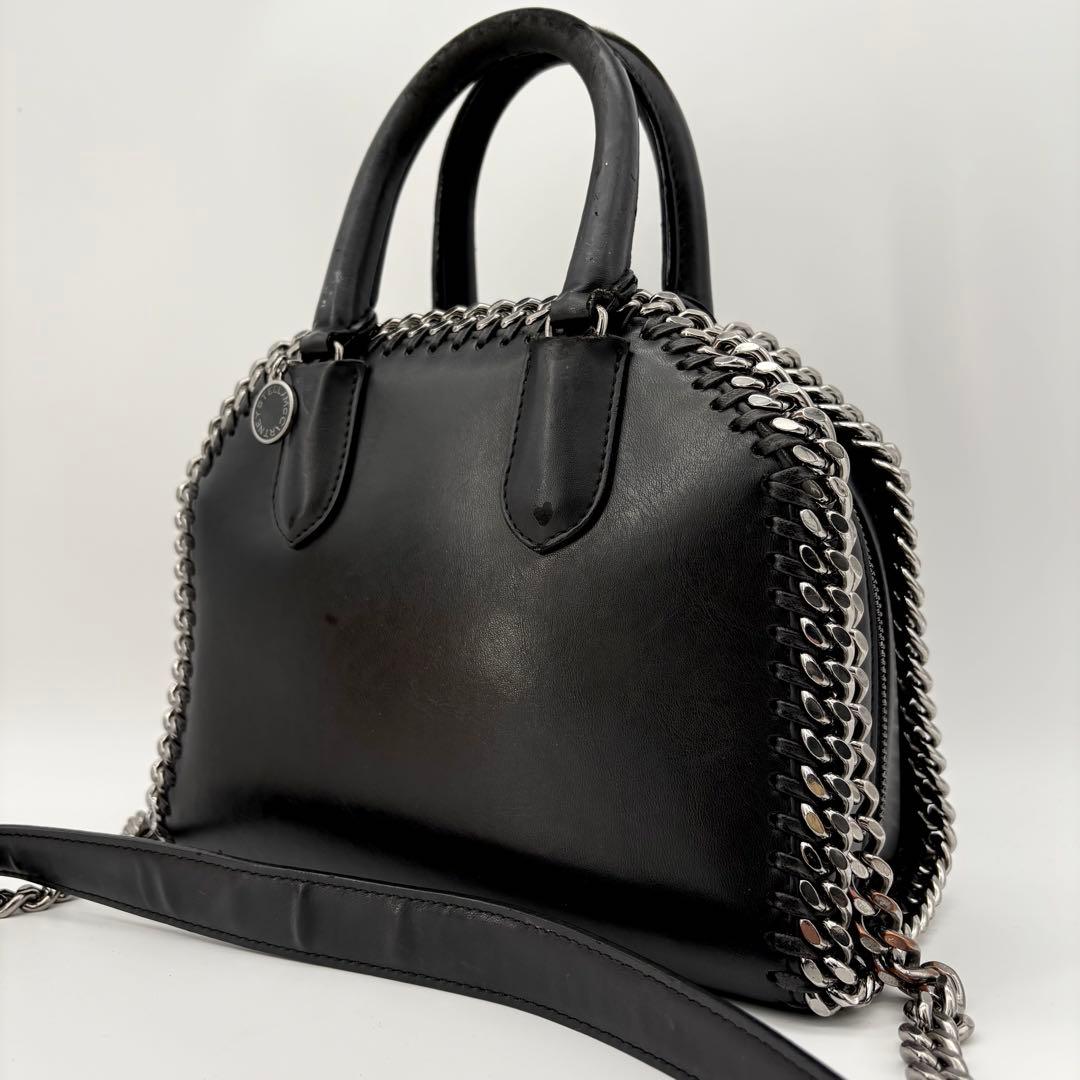 ステラマッカートニー ファラベラ ボックス 2way ショルダーバッグ レザー