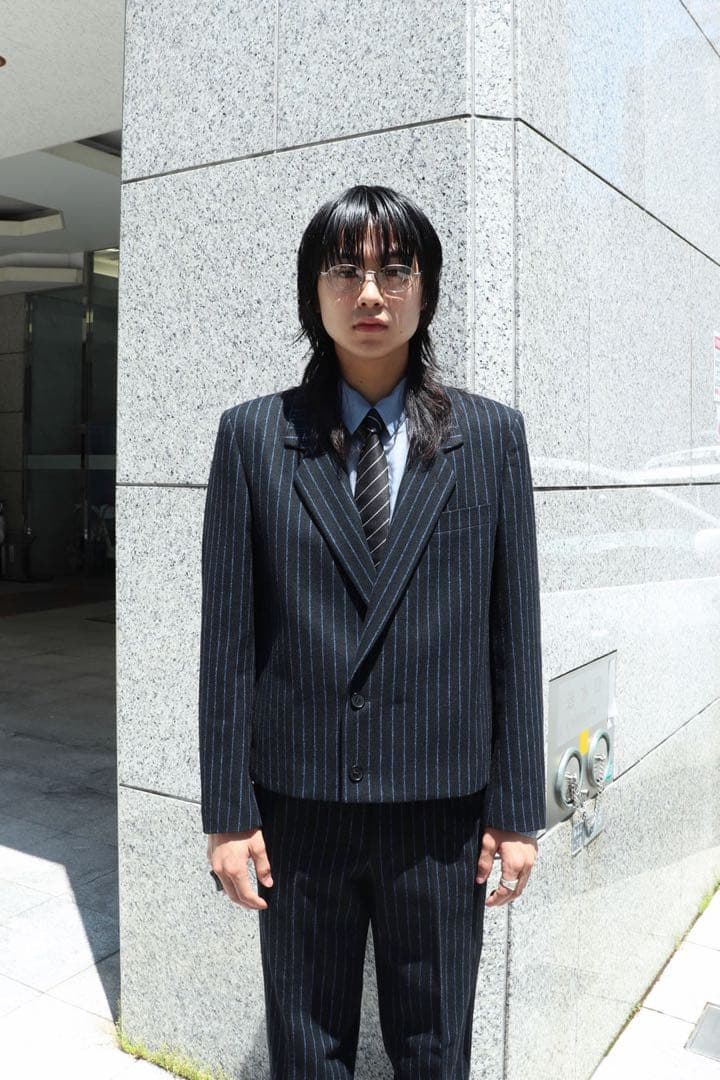 LITTLEBIG CHALK STRIPE SHORT セットアップ