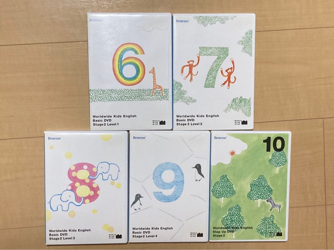 【セット】ワールドワイドキッズ　DVD CD セット