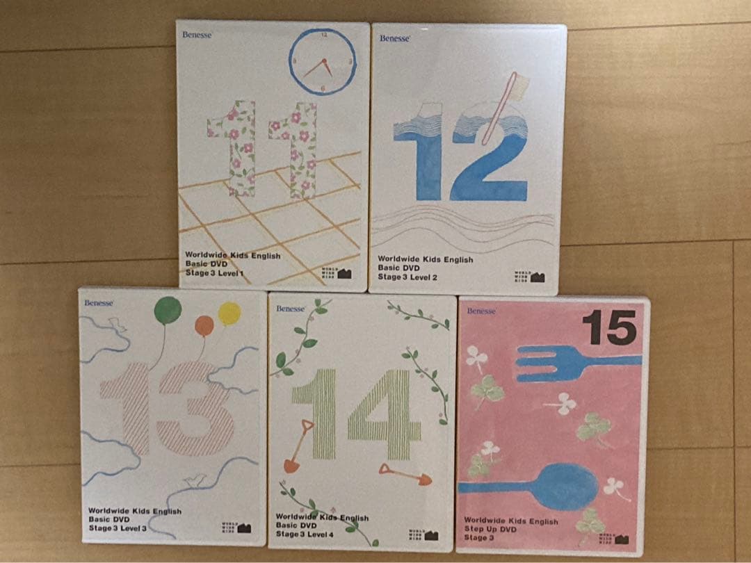 【セット】ワールドワイドキッズ　DVD CD セット