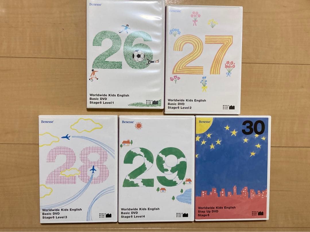 【セット】ワールドワイドキッズ　DVD CD セット