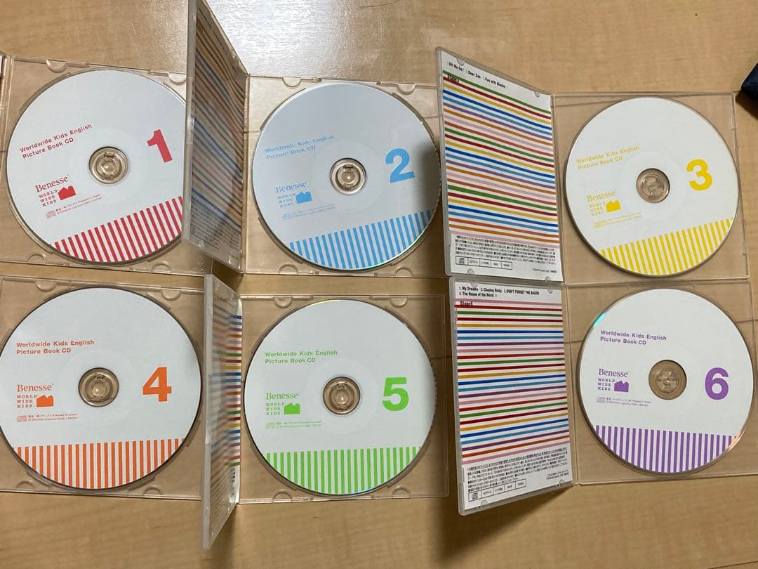 【セット】ワールドワイドキッズ　DVD CD セット