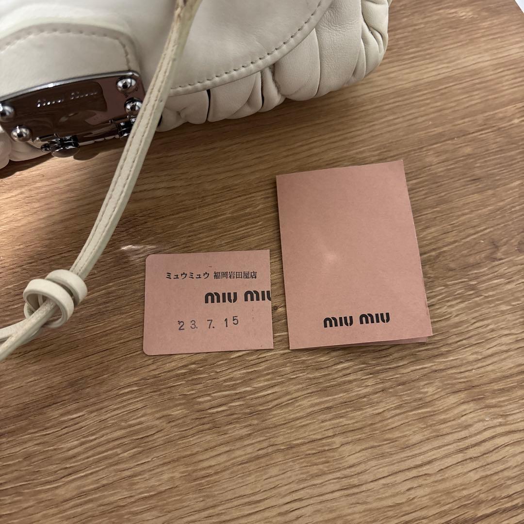 miumiu マテラッセ　バッグ